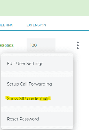 Configure-Show-SIP-Credentials