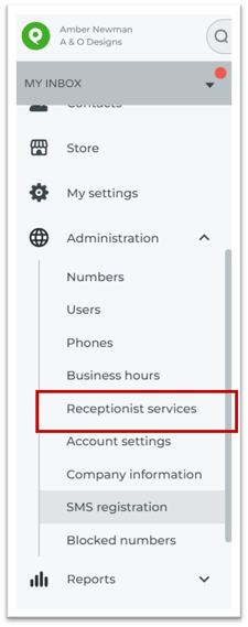 Reception Services