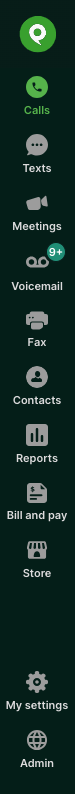 2025 My.phone.com Nav Bar