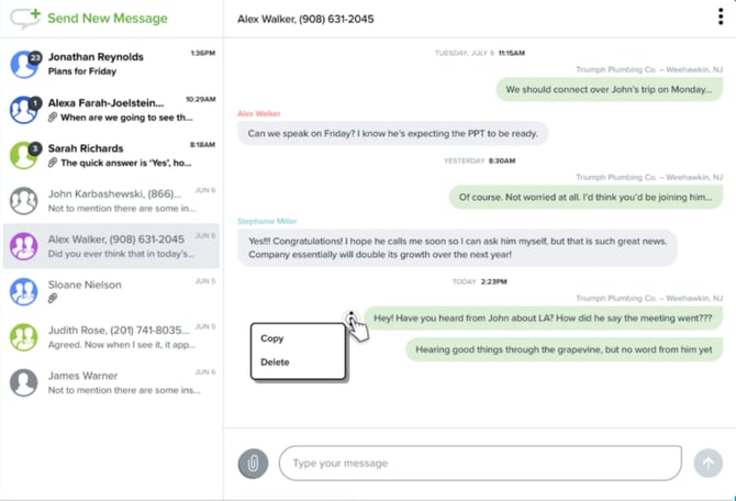 Delete Message
