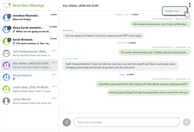 Delete Chat