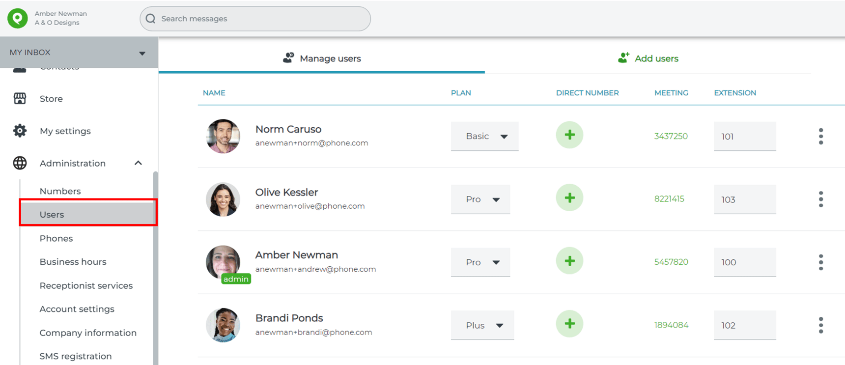 SET UP MY VOICEMAIL visual data 2